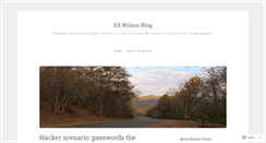 Desktop Screenshot of edwilson.com